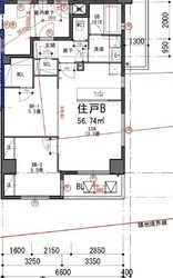 Modern palazzo赤坂NEUROの物件間取画像